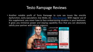 Testo Rampage Reviews, Free Trial and Where to Buy