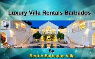 Luxury Villa Rentals Barbados