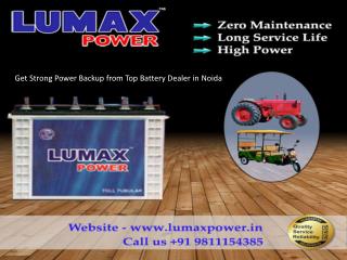 Get Strong Power Backup from Top Battery Dealer in Noida