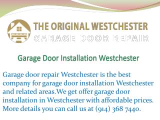 Garage Door Installation Westchester