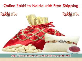 Online rakhi delivery to Noida|FREE shipping Send rakhi to Noida