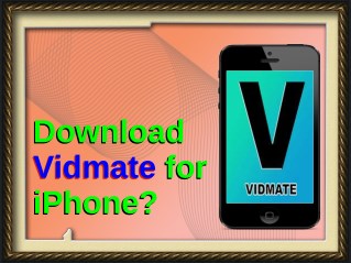 Download Vidmate For iPhone..
