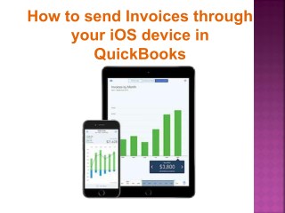 How to send Invoices through your iOS device in QuickBooks