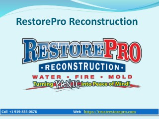 Water Removal Cary North Carolina