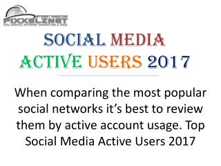 Social Media Users 2017