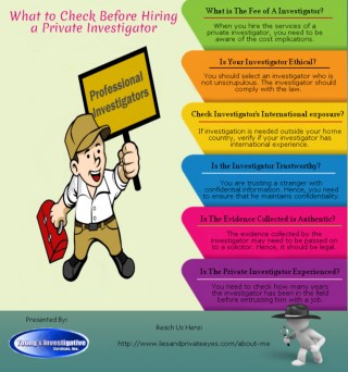 What to Check before Hiring a Private Investigator