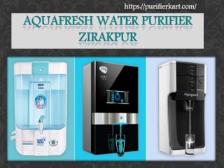 Aqua fresh water purifier Zirakpur Chandigarh