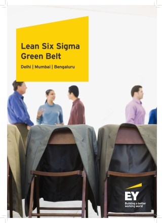 Lean Six Sigma Green Belt Training & Certification Program - EY India