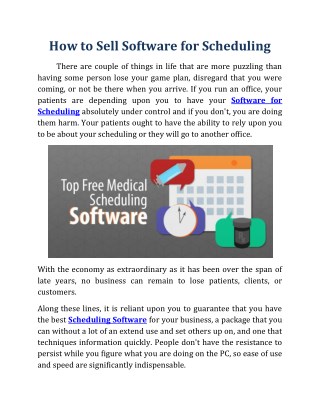 Best Software For Scheduling in Overland Park, KS