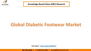 Global Diabetic Footwear Market Growth