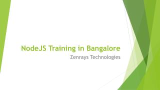 NodeJS training in Bangalore