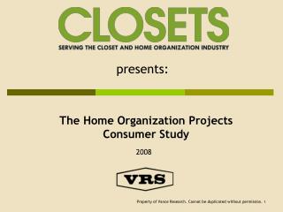 The Home Organization Projects
