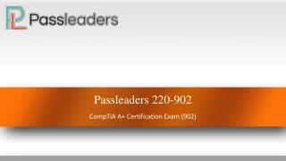 220-902 Dumps With Real Exam Question Answers - Passleaders