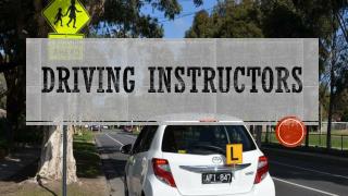 Driving Instructors