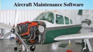 Aircraft Maintenance Software