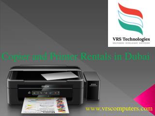 Hire a Photocopier for Rentals in Dubai