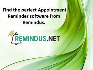 Find the perfect appointment reminder software