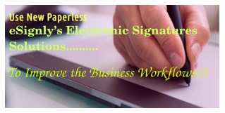 Environment Friendly Electronic Signatures