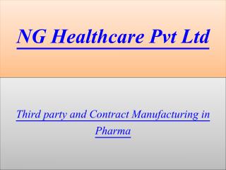 third party pharma manufacturing