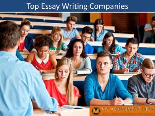 Top Essay Writing Companies