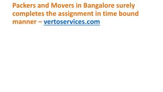 Relocation Services | Packers and Movers Bangalore