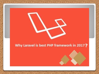 Why Laravel is Best PHP Framework for Development in 2017?