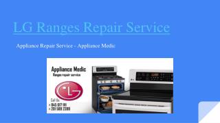 LG Ranges Repair Service