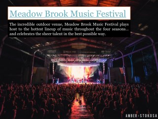 Meadow Brook Music Festival