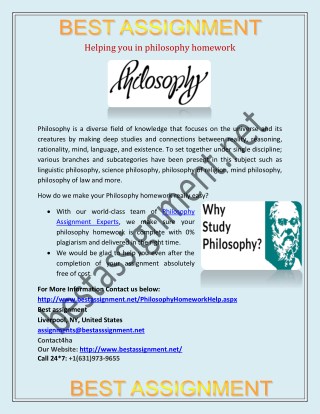 philosophy logic homework help