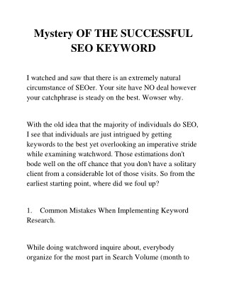 seo keywords