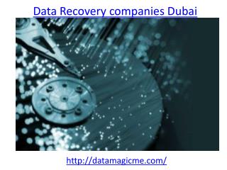 Which is the best Data Recovery companies in Dubai