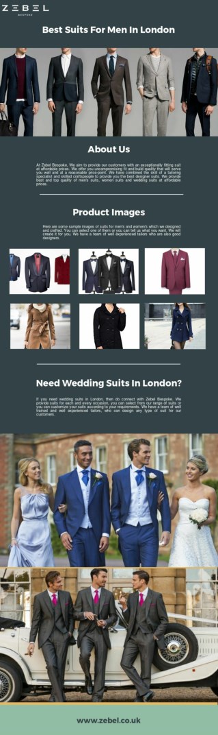Superior Quality Suits for Men London