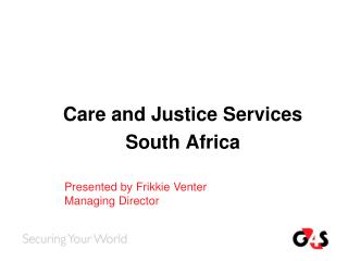 Care and Justice Services South Africa