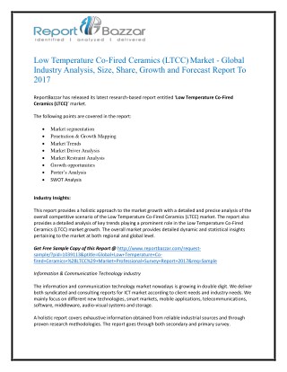 Low Temperature Co-Fired Ceramics (LTCC)