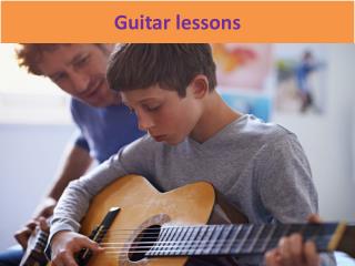 Guitar lessons