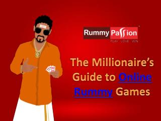 The Millionaire’s Guide to Online Rummy Games
