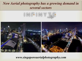 Now Aerial photography has a growing demand in several sectors