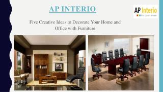 Decorate Your Home and Office with Modular Furniture – AP Interio
