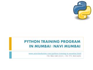 Python Training in Mumbai