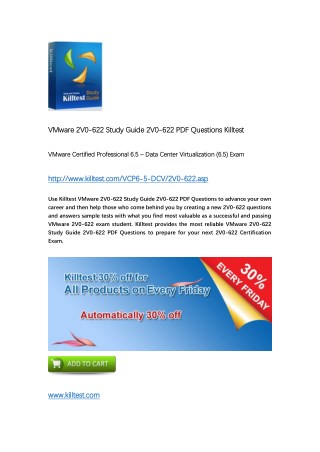 2V0-622 VMware Certification Training