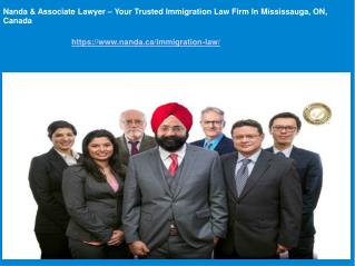 Canadian Immigration Lawyer In Mississauga