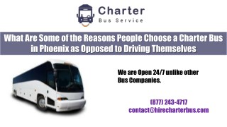 Phoenix Charter Bus Rental