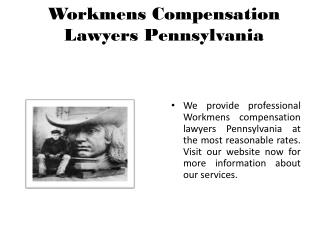 Pennsylvania Personal Injury Lawyers