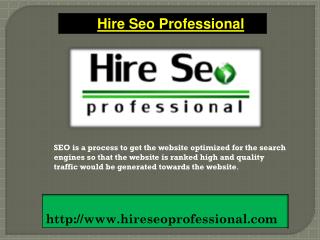 hire seo professional india