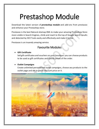 Prestashop Module