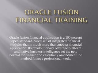 financials oracle fusion presentation ppt powerpoint