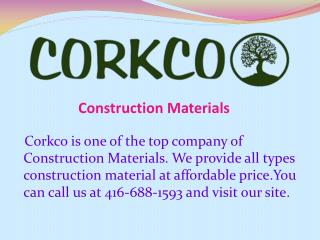 Construction Materials 