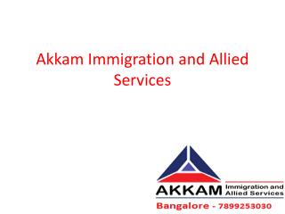 Best Immigration Consultants in Bangalore