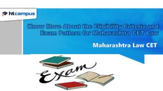 Know More About the Eligibility Criteria and Exam Pattern for Maharashtra CET Law