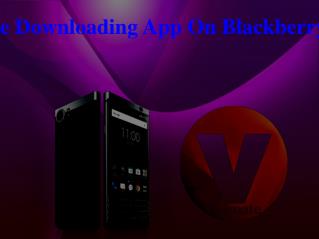 Vidmate Downloading App On Blackberry Phone